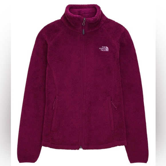 The North Face Osito Full Zip Fleece Jacket Purple Warm Soft Hiking Outdoors S - Picture 1 of 6
